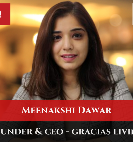 Meenakshi Dawar, CEO of Gracias Living, discussing her journey and vision for senior care.